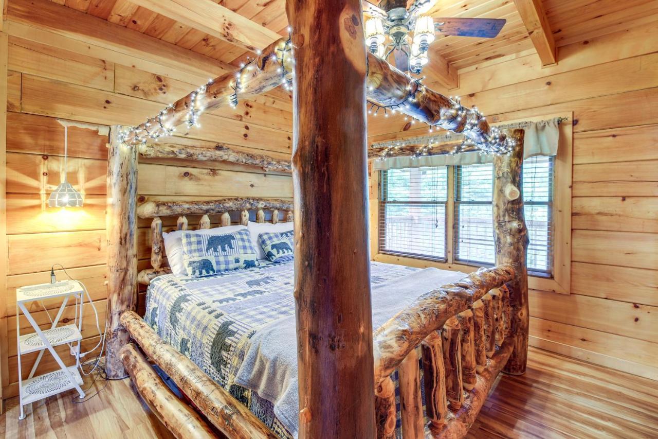 Sevierville Cabin With Wraparound Deck And Lake Access Exterior photo
